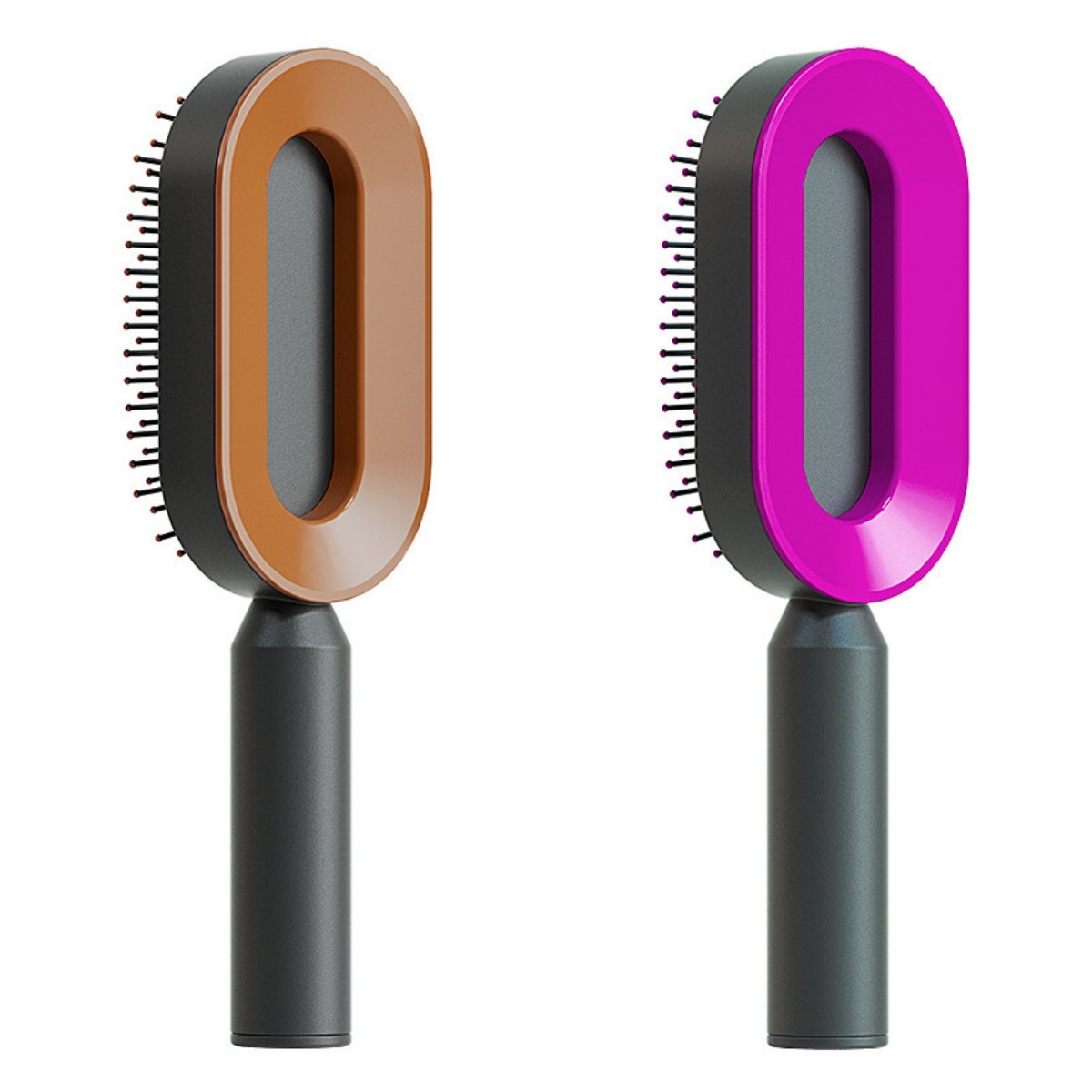 Brosse à cheveux autonettoyante Donatella-CJ