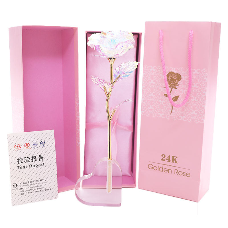 Valentine's day Creative 24K Foil Gold Rose Gift