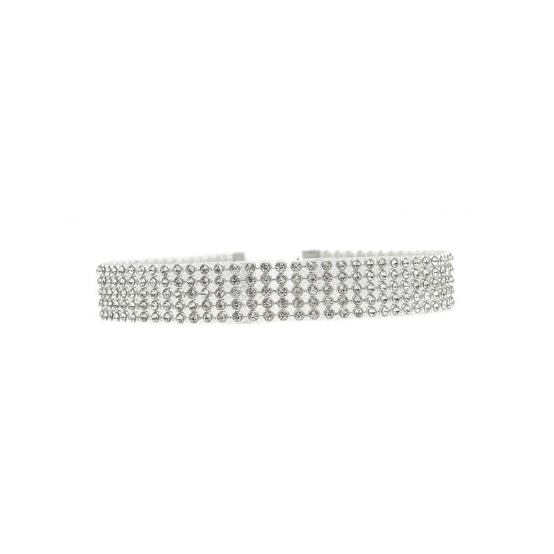 Orsola Crystal Rhinestone Choker Necklace-CJ