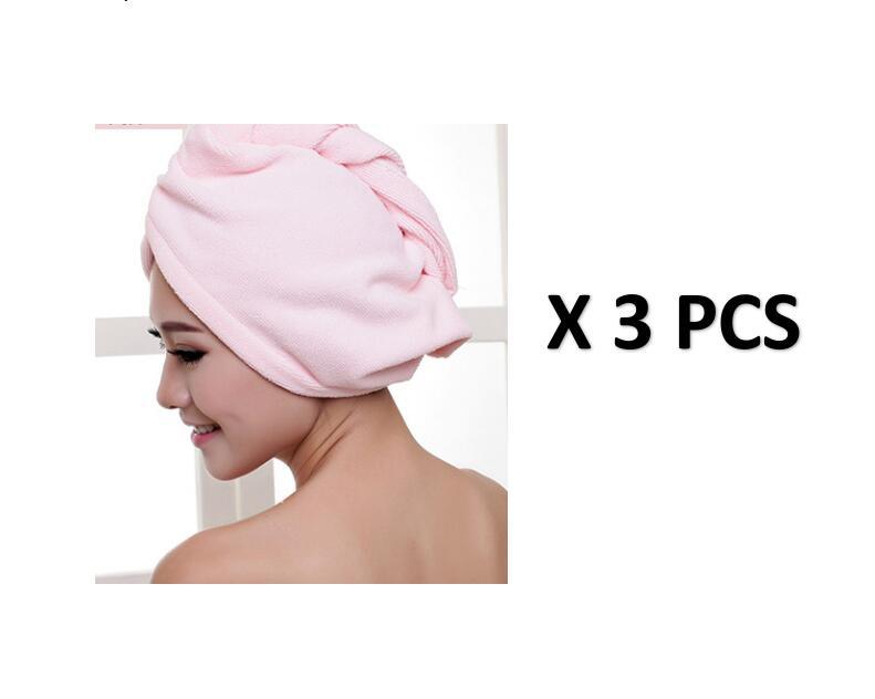 Cosetta Bonnet pour sèche-cheveux, serviette absorbante pour cheveux secs-CJ