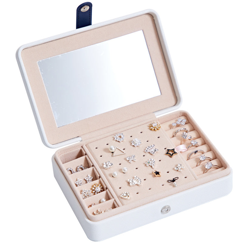 Coffret de rangement pour bijoux Italia pour boucles d'oreilles, boucles d'oreilles, bagues-CJ