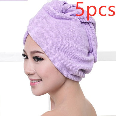 Cosetta Bonnet pour sèche-cheveux, serviette absorbante pour cheveux secs-CJ