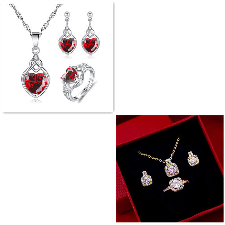 Concettina Jewelry Set Zircon Gem-CJ