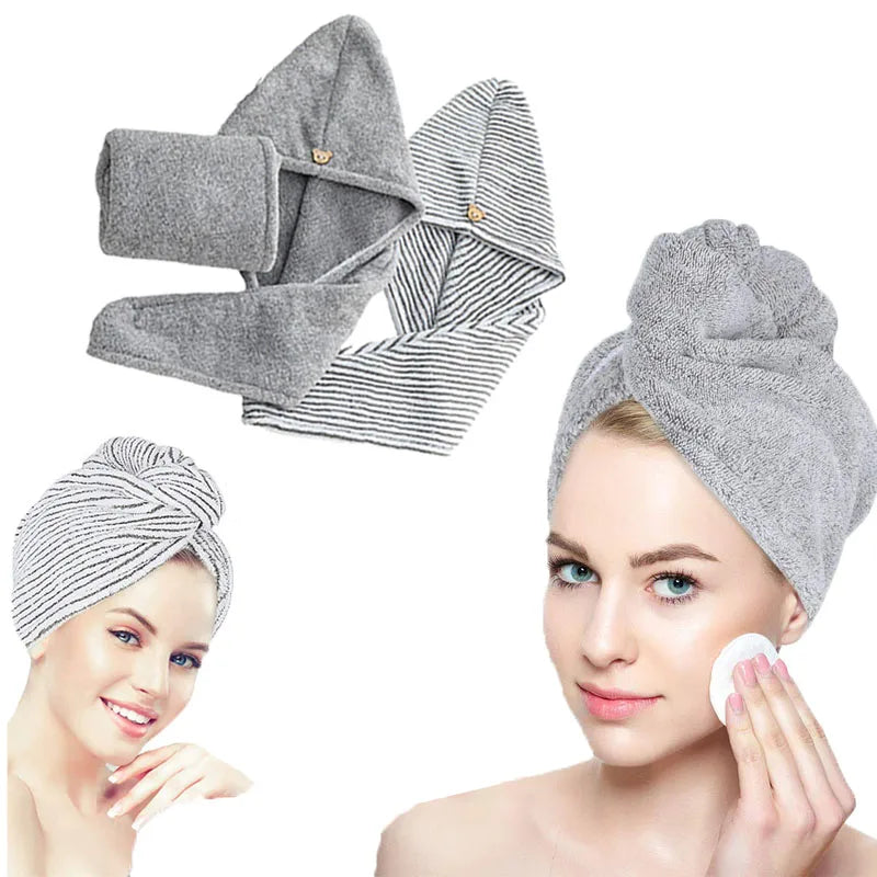 Bamboo/Charcoal Fiber Bath Hat