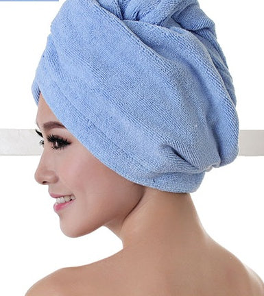 Cosetta Bonnet pour sèche-cheveux, serviette absorbante pour cheveux secs-CJ