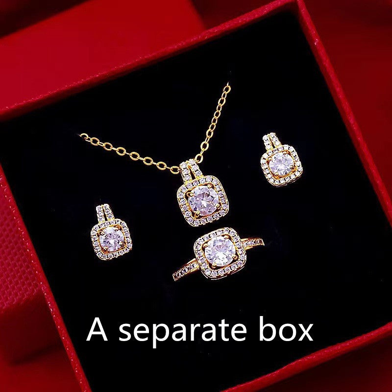 Concettina Jewelry Set Zircon Gem-CJ