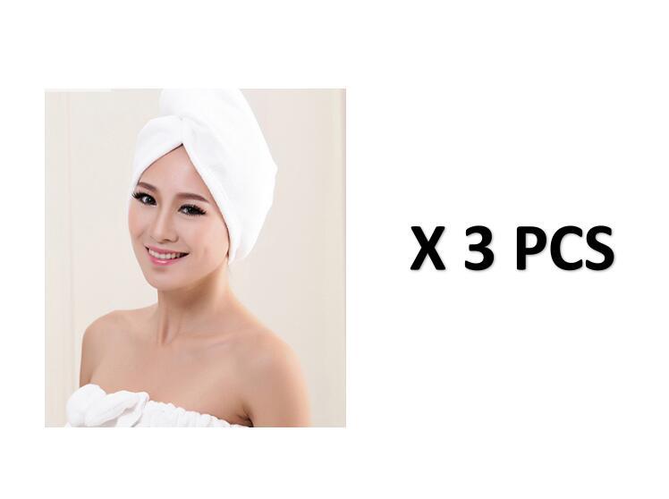 Cosetta Bonnet pour sèche-cheveux, serviette absorbante pour cheveux secs-CJ