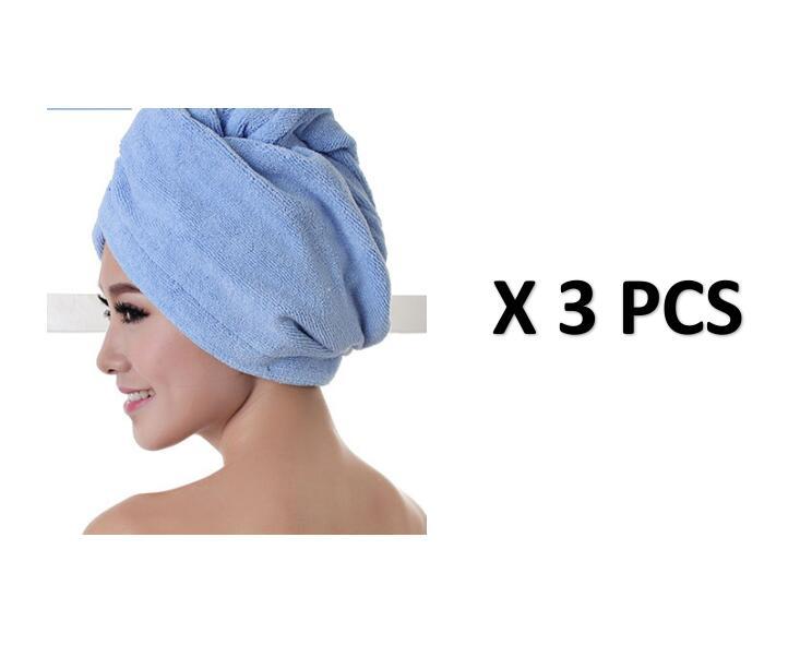 Cosetta Bonnet pour sèche-cheveux, serviette absorbante pour cheveux secs-CJ