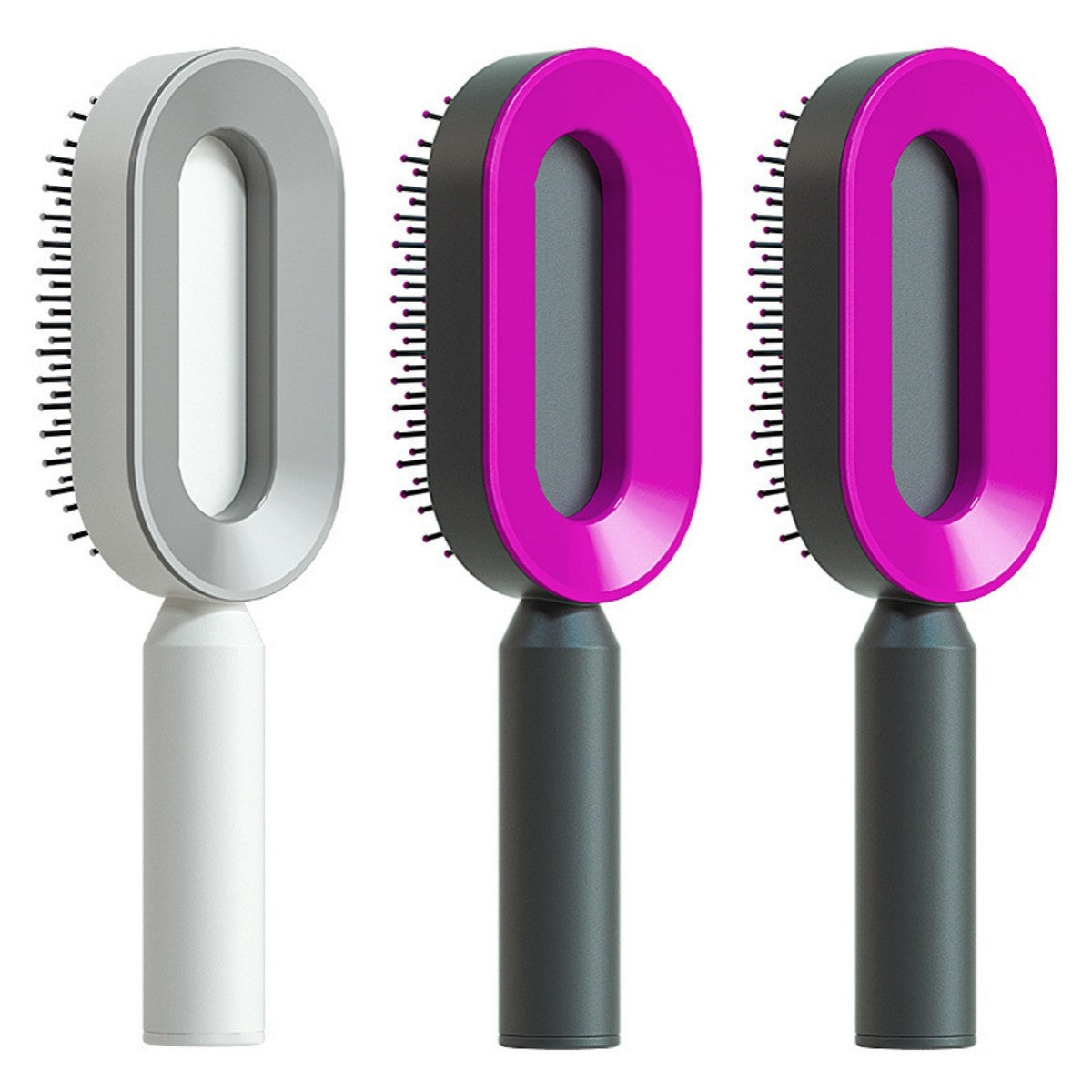 Donatella Self Cleaning Hair Brush-CJ