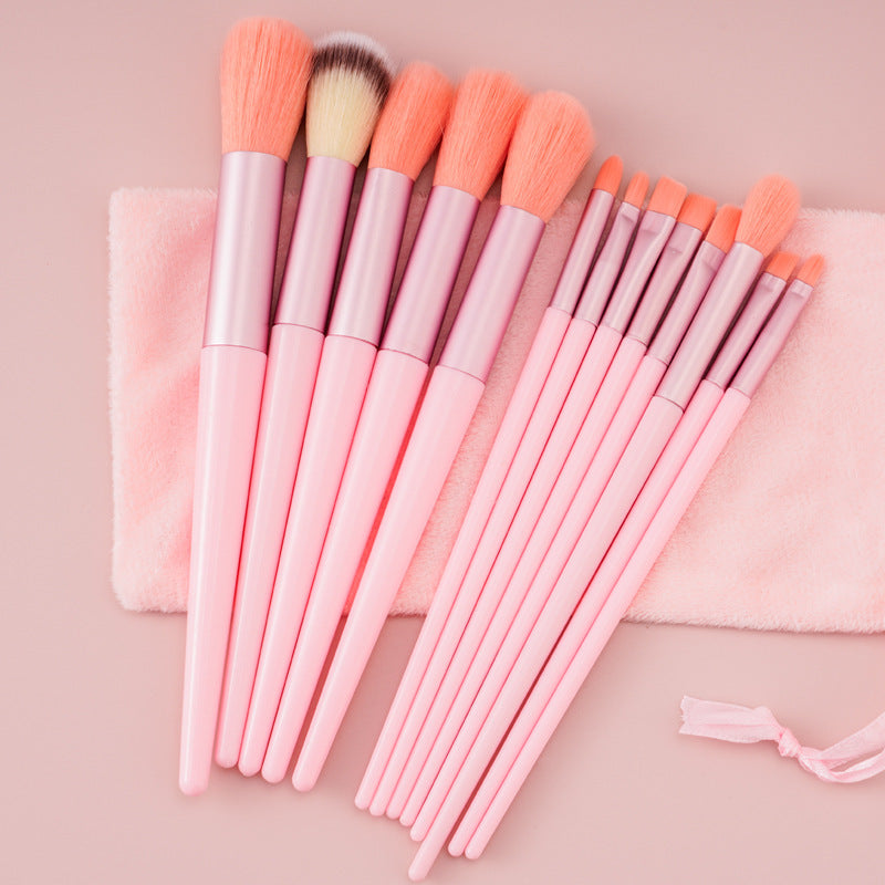 13Pcs Makeup Brush Set Concealer Brush Blush Powder Brush Eye Shadow Highlighter Foundation Brush