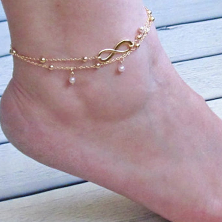 Piera Beaded anklet-CJ