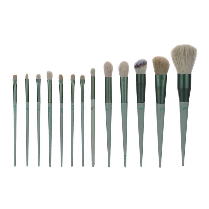 13Pcs Makeup Brush Set Concealer Brush Blush Powder Brush Eye Shadow Highlighter Foundation Brush