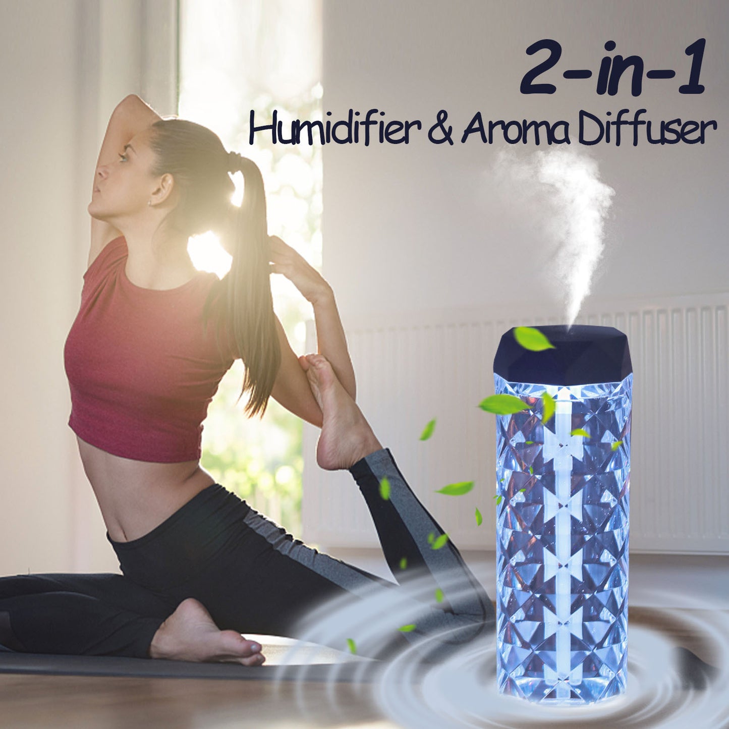 Crystal Lamp Air Humidifier.