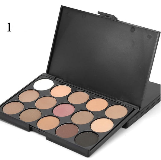 15 color eyeshadow earth color eye shadow smoky eyeshadow