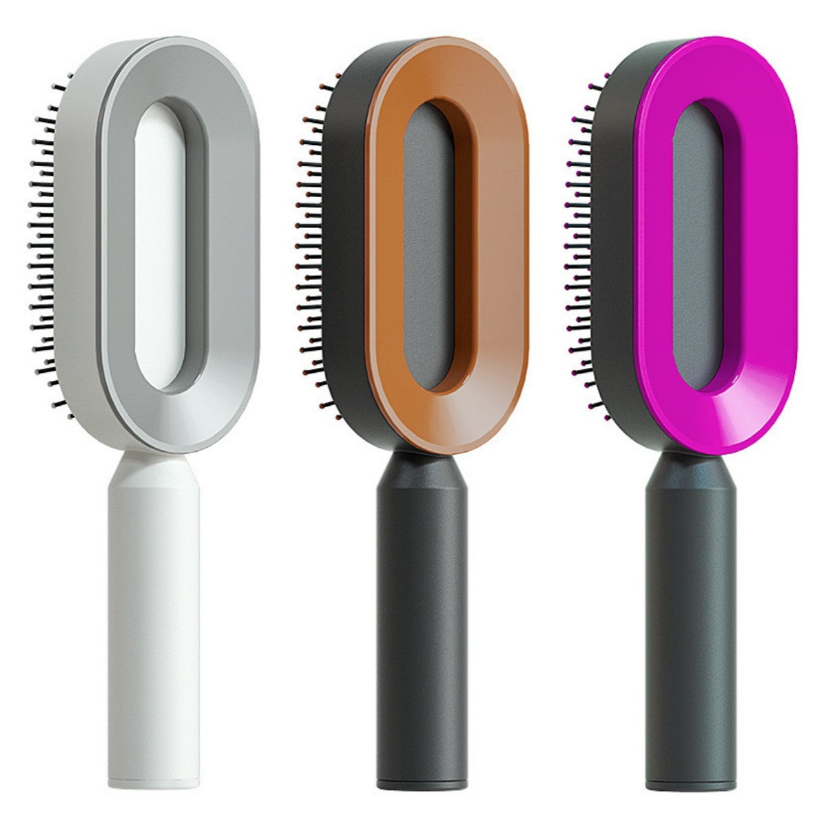 Donatella Self Cleaning Hair Brush-CJ