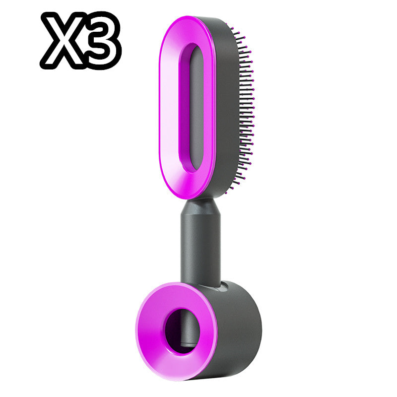 Donatella Self Cleaning Hair Brush-CJ