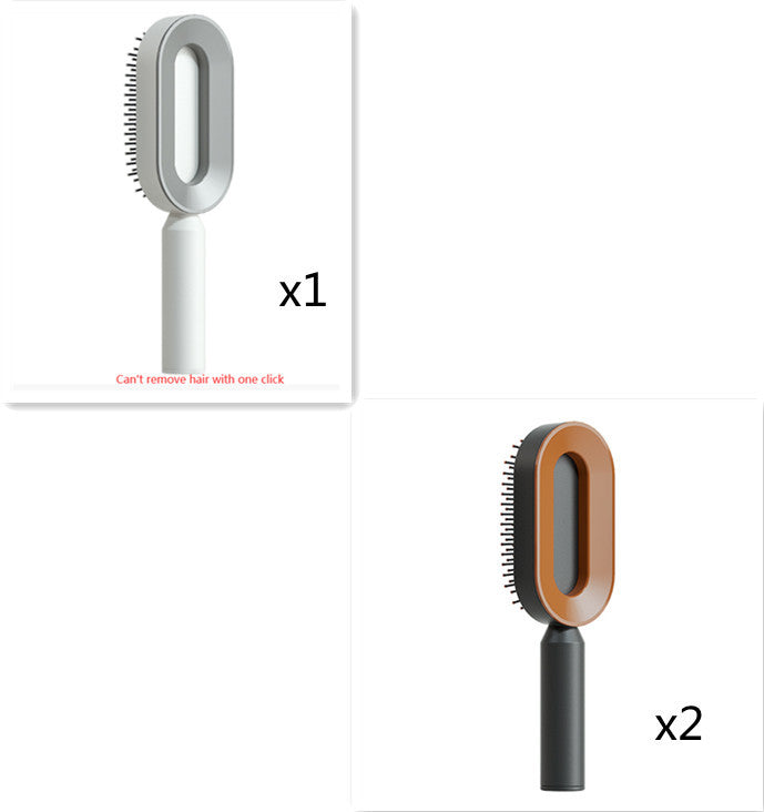 Brosse à cheveux autonettoyante Donatella-CJ