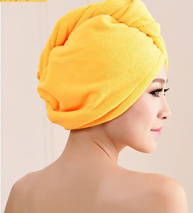 Cosetta Bonnet pour sèche-cheveux, serviette absorbante pour cheveux secs-CJ