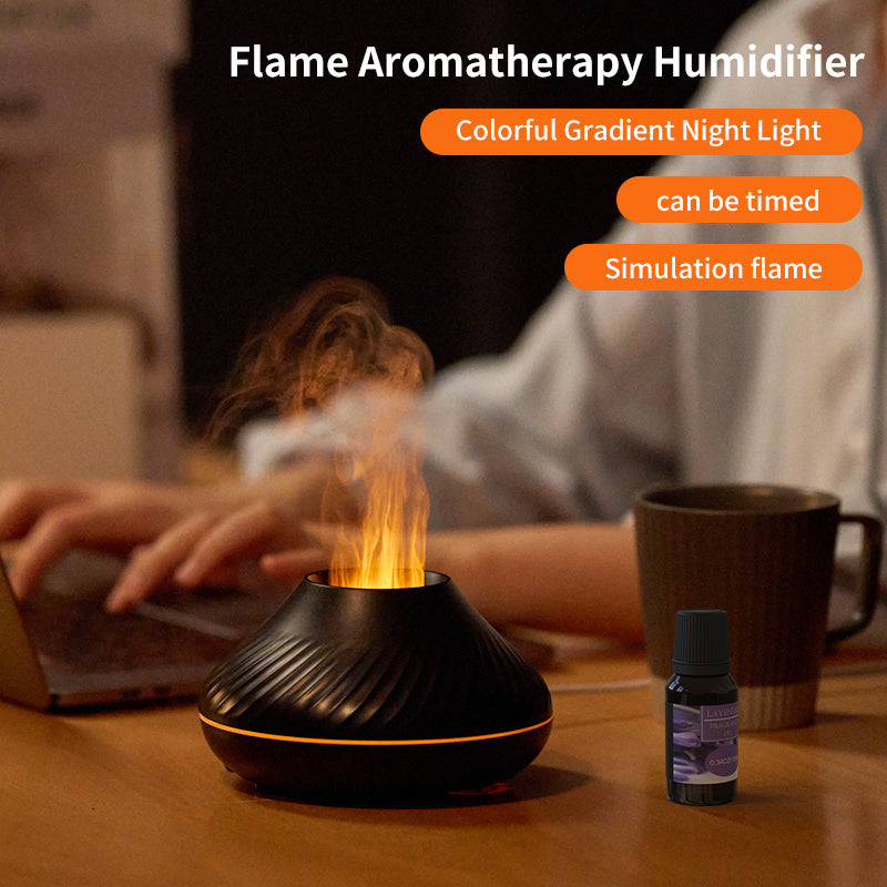 RGB Flame Aroma Diffuser.