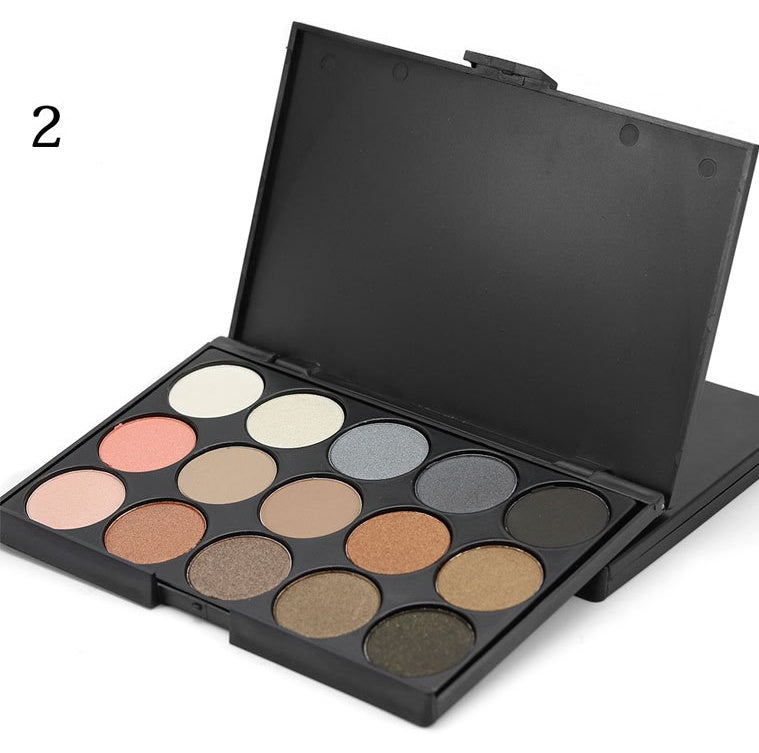 15 color eyeshadow earth color eye shadow smoky eyeshadow