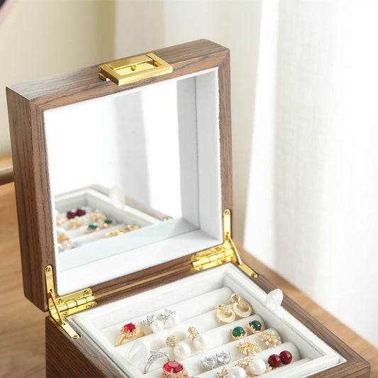 Fausta Classical wooden jewelry box