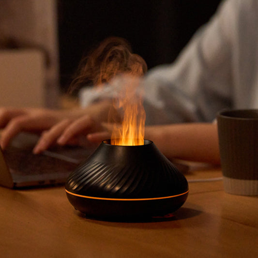 RGB Flame Aroma Diffuser.