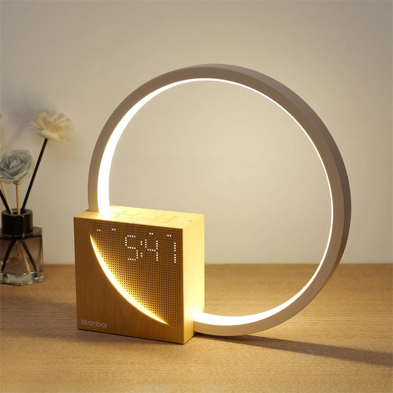 Desk Lamp With Alarm Clock.