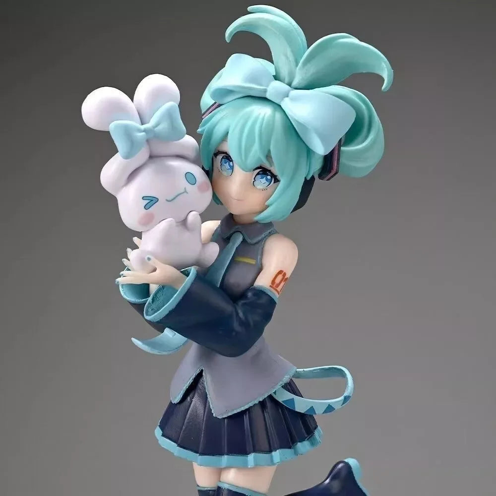 17 CM Anime Hatsune Miku X Cinnamoroll Figure Anime