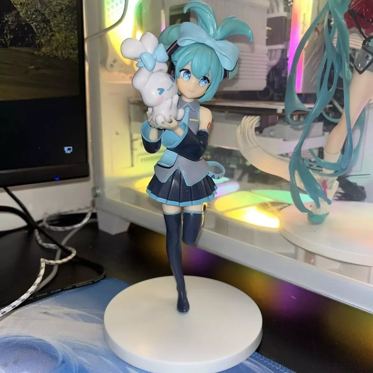 17 CM Anime Hatsune Miku X Cinnamoroll Figure Anime