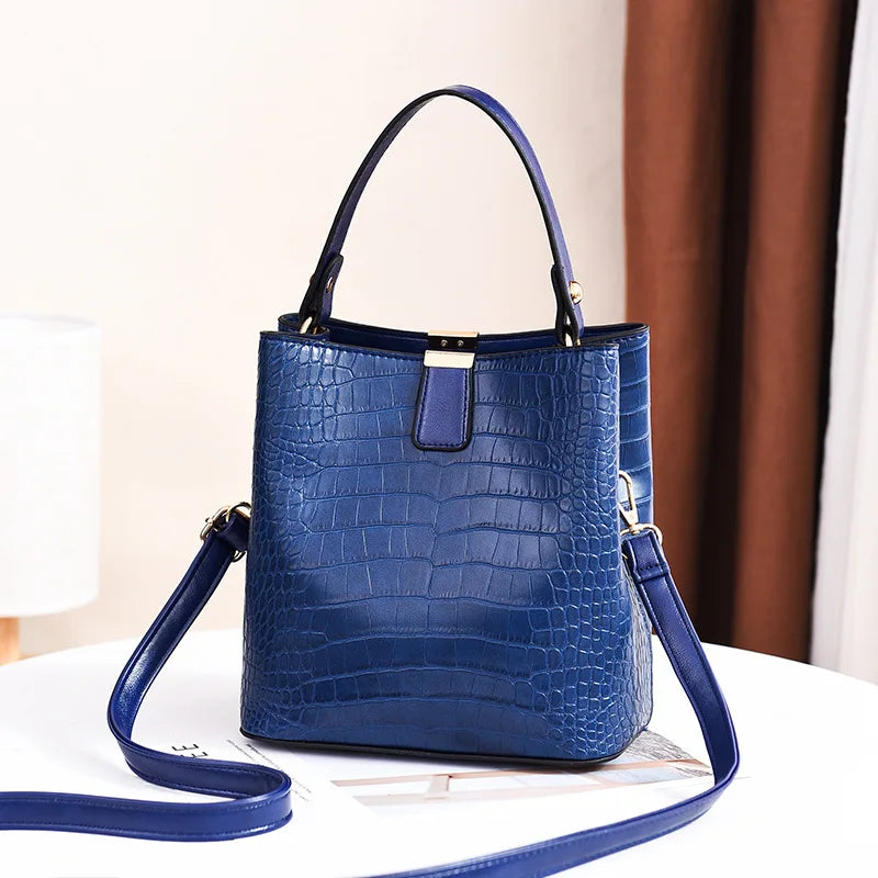 Zoe Crocodile Pattern Bag