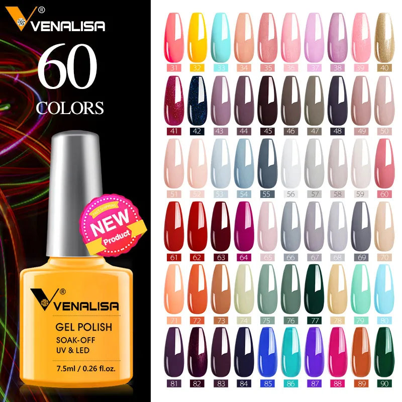 Color Nail Gel Nail Polish Lacquer Soak Off UV LED Long Lasting Nail Gel Varnish Good Price Super Gel Polish