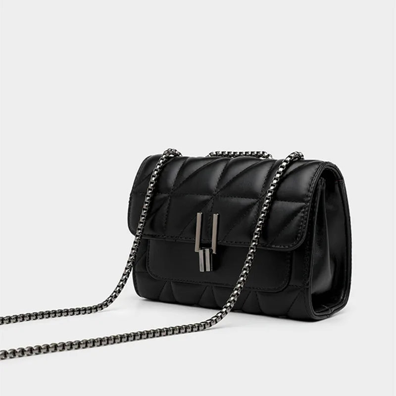 Lydia Designer Bags Women Leather Chain Crossbody Bags