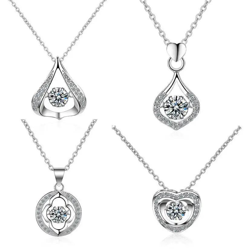 Agatha Moissanite Necklace - TIA ART HOUSE