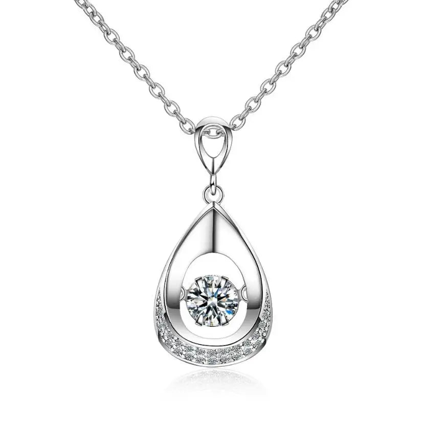 Agatha Moissanite Necklace - TIA ART HOUSE