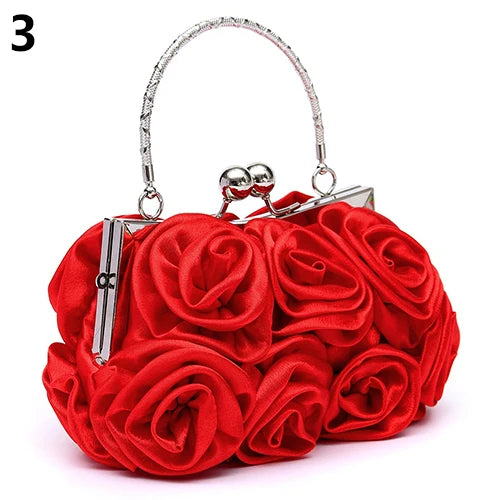 Tara Women's bag Rose Flower solid color handbag