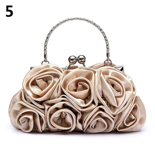 Tara Women's bag Rose Flower solid color handbag