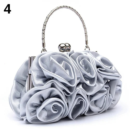 Tara Women's bag Rose Flower solid color handbag