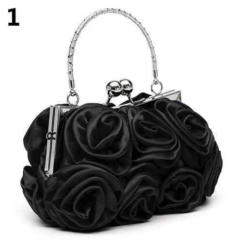 Tara Women's bag Rose Flower solid color handbag