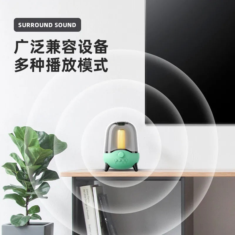 Breathing Night Light Wireless Bluetooth Speaker