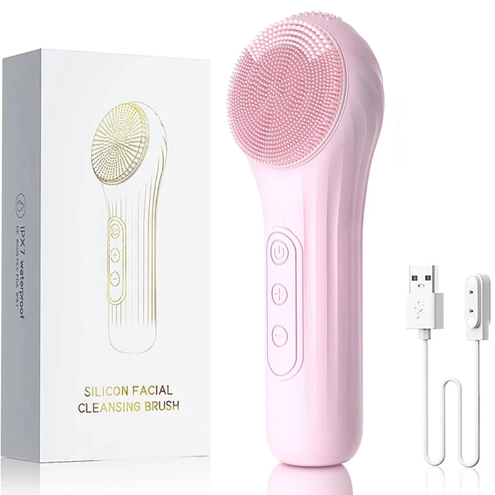 Sonic Waterproof Facial Cleansing Brush.