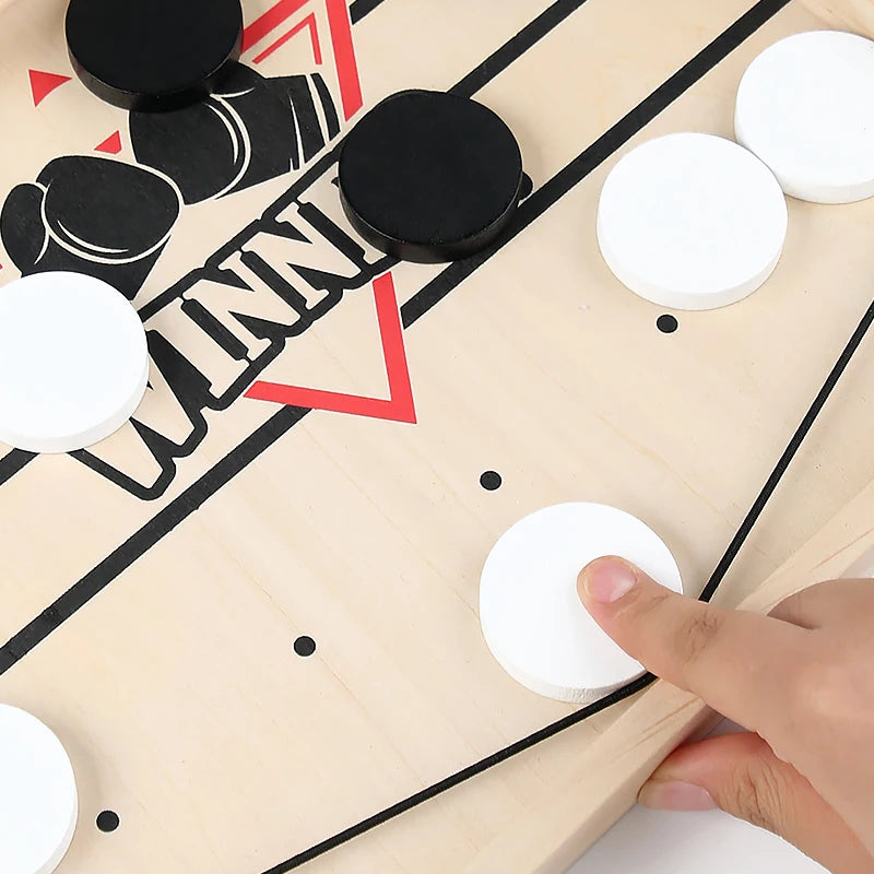 Table Hockey Paced Sling Board Puzzles Game Fast Winner Party Desktop Battle Chess Parent-child Interactive Toys For Children