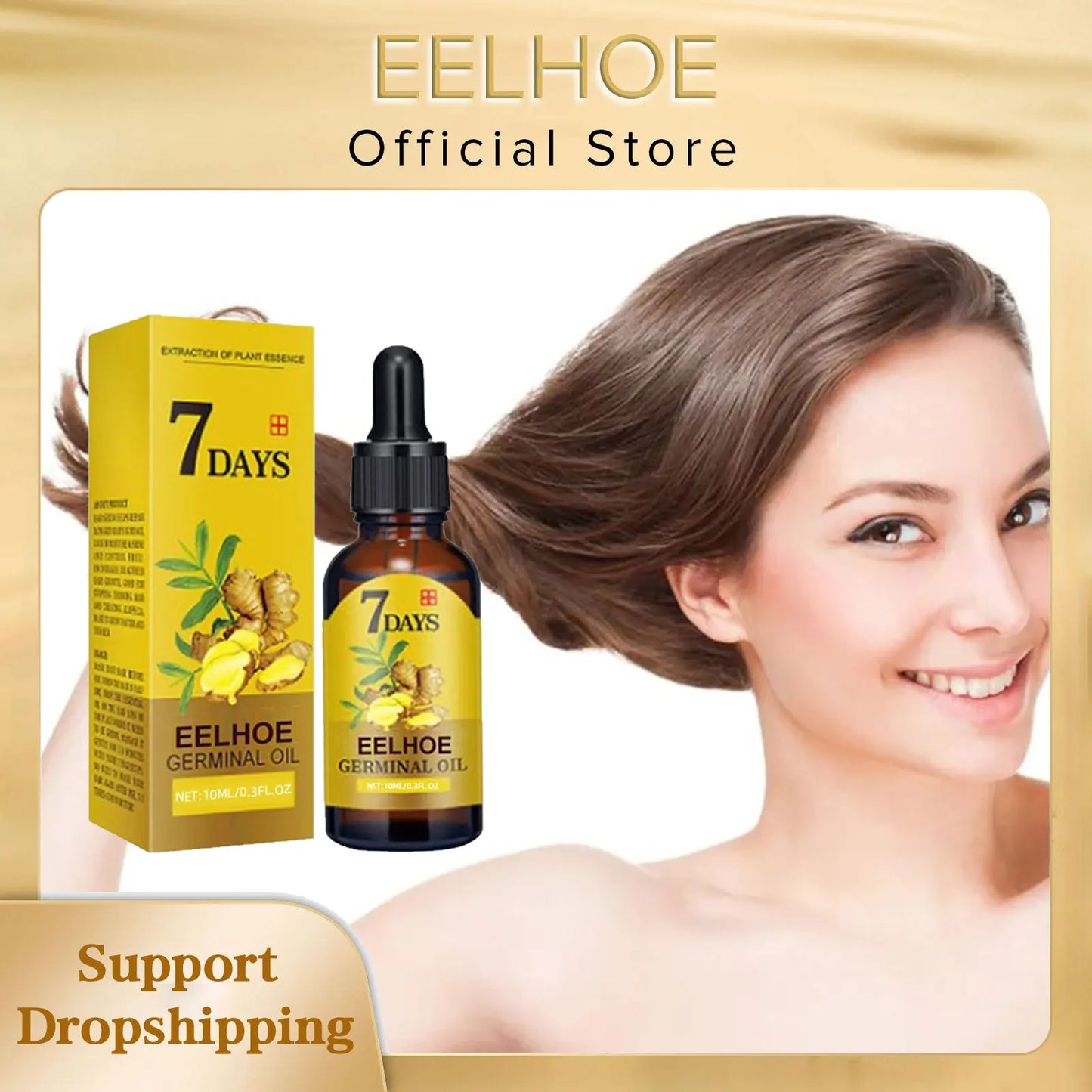 EELHOE Ginger Hair Growth Oil.