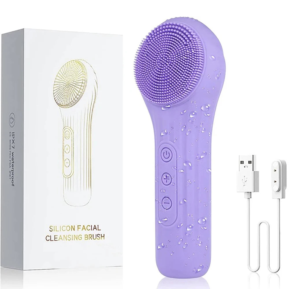 Sonic Waterproof Facial Cleansing Brush.