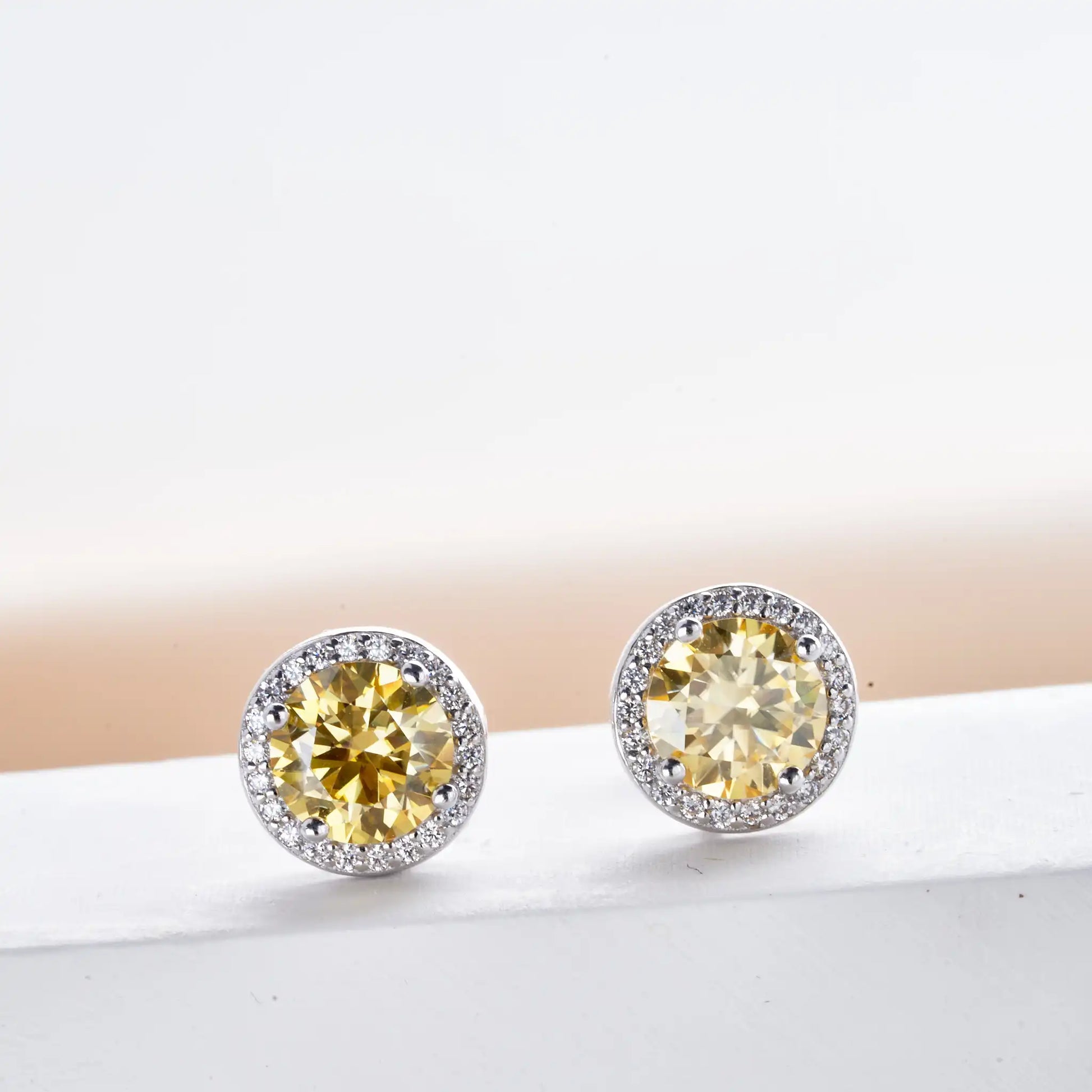 Clarice Moissanite Earrings - TIA ART HOUSE