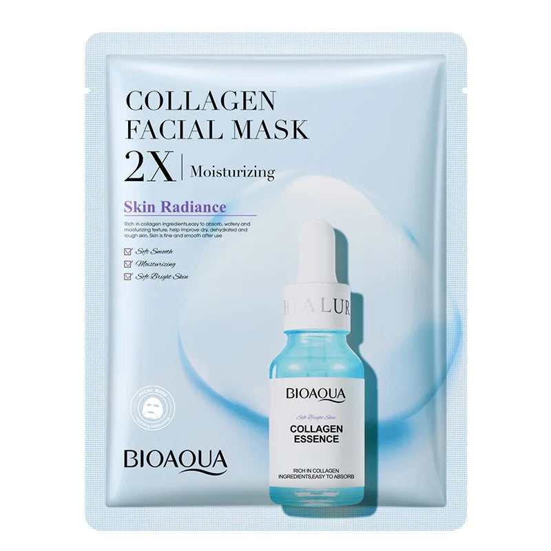 20pcs BIOAQUA Centella Collagen Face Mask.