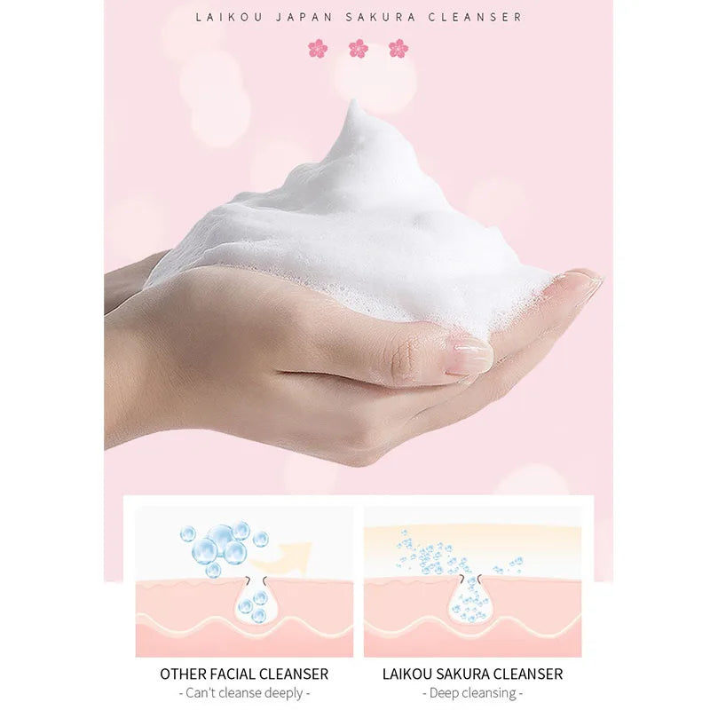 Sakura Cleanser Rich Foam Deep Clean