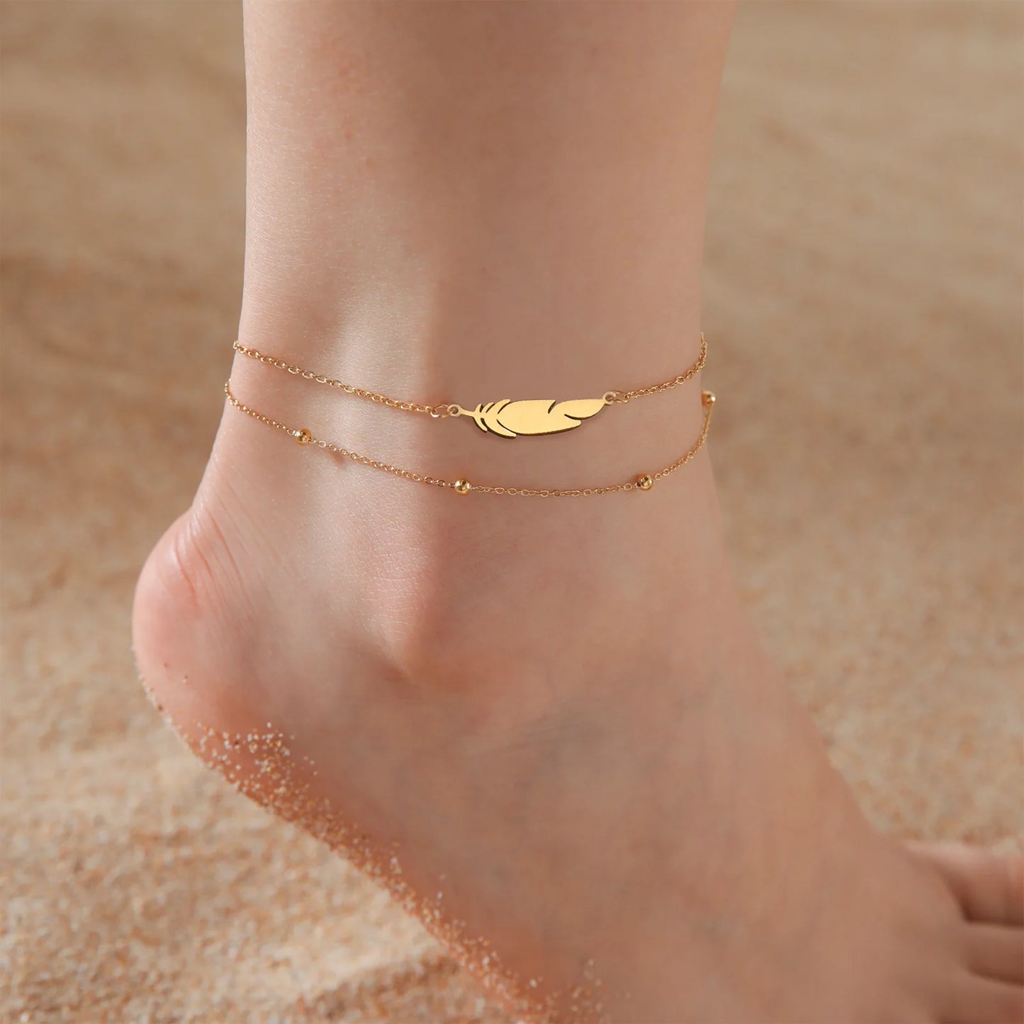 Claire Anklet - TIA ART HOUSE