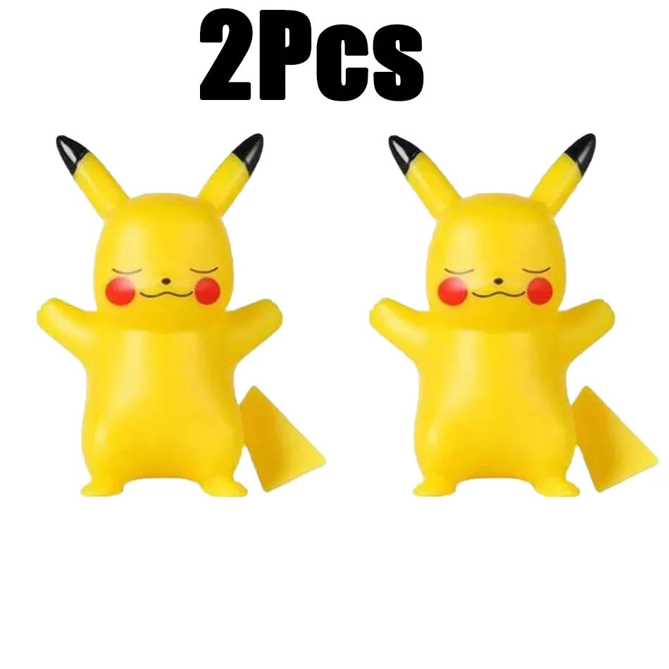 New Pokemon Pikachu Night Light Cute Anime Soft Light Bedroom Bedside LED Light Room Decoration Kawaii Dute Desk Decoration