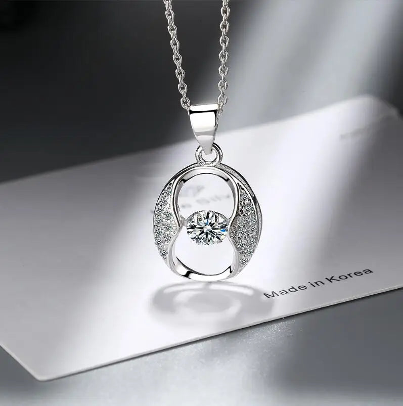 Agatha Moissanite Necklace - TIA ART HOUSE