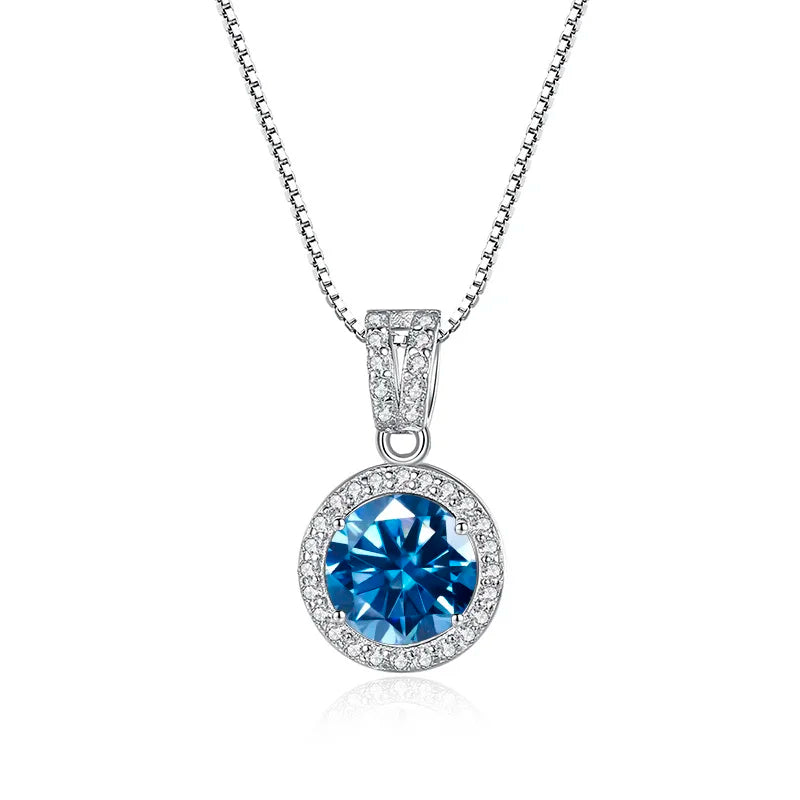 Vittoria Moissanite Necklaces - TIA ART HOUSE